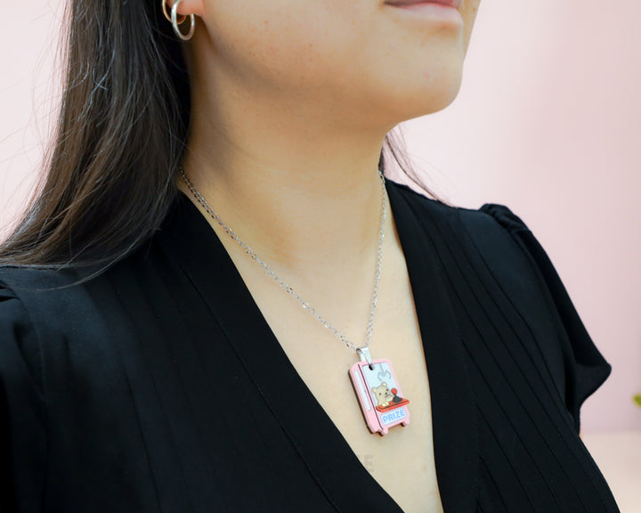 Claw Machine Necklace Pendant