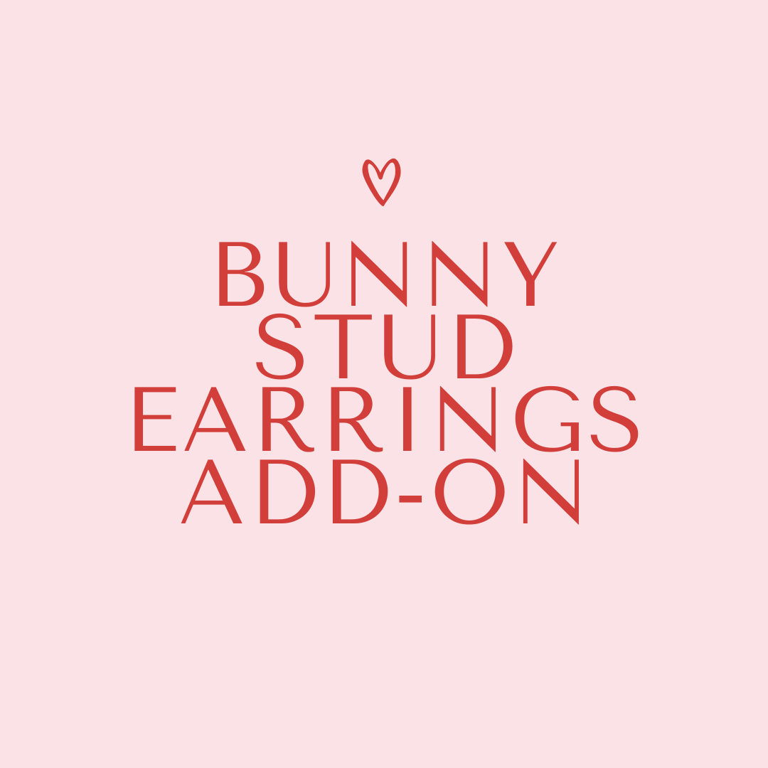 Bunny Stud Earrings Add-on