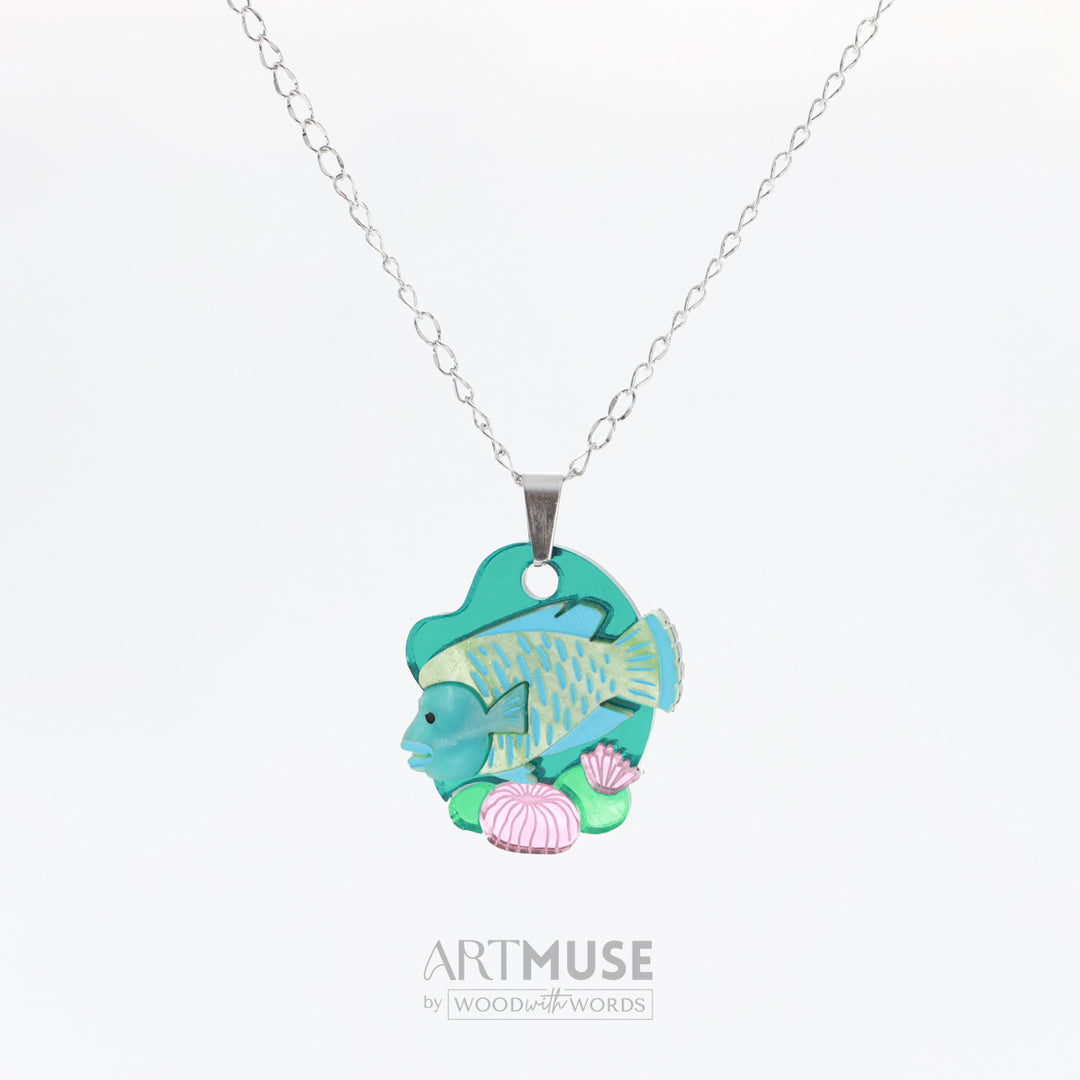 Humphead Wrasse Necklace Pendant