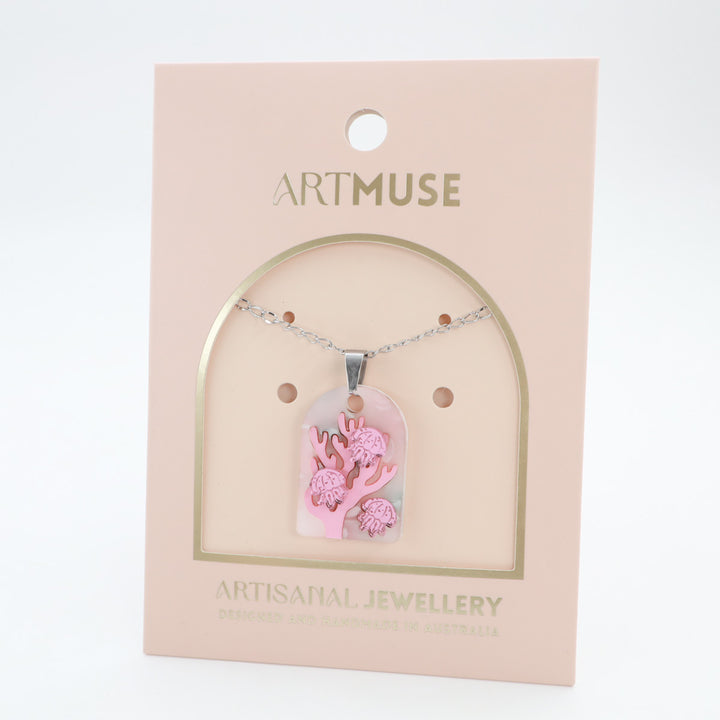 Jellyfish Necklace Pendant