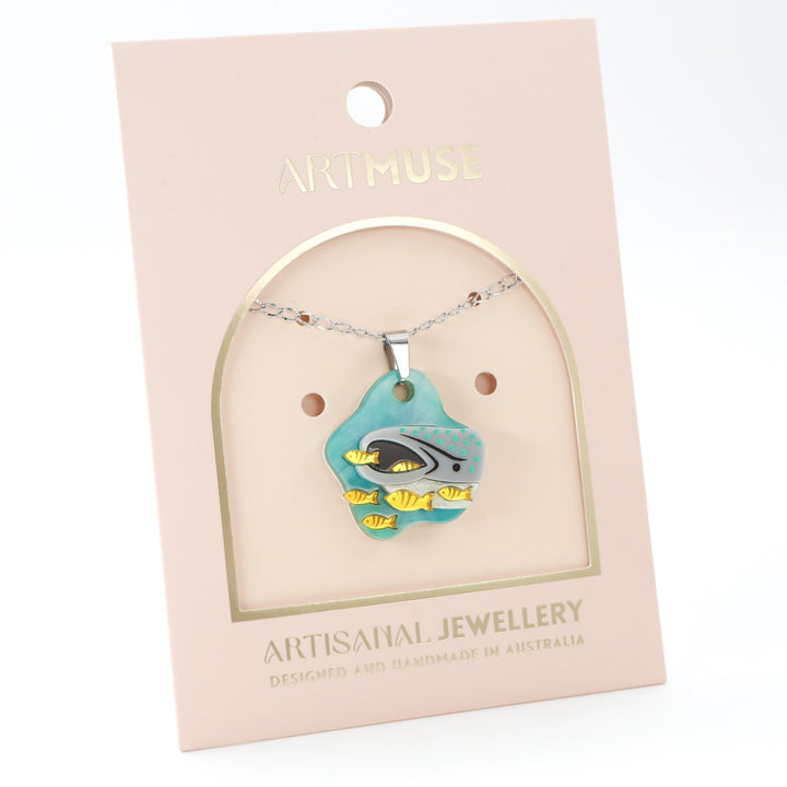 Whale Shark Fish Necklace Pendant