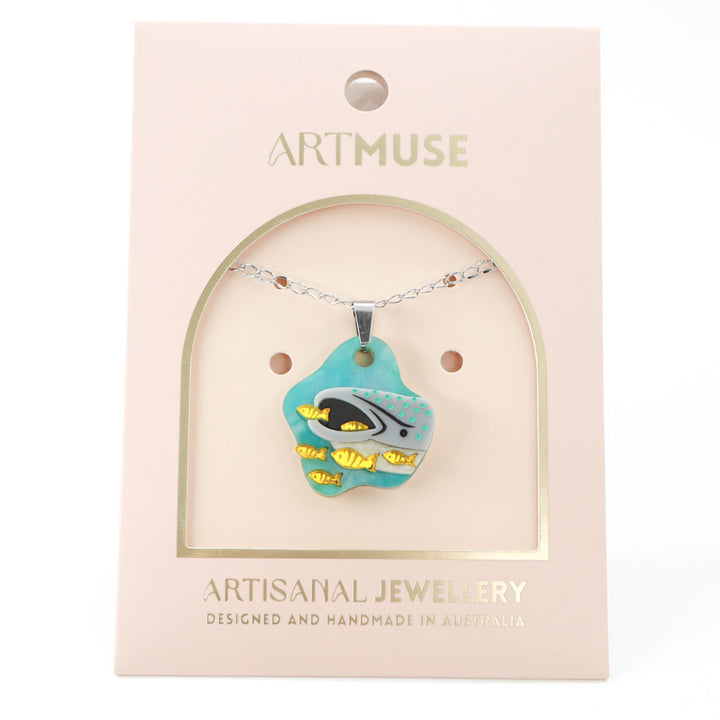 Whale Shark Fish Necklace Pendant