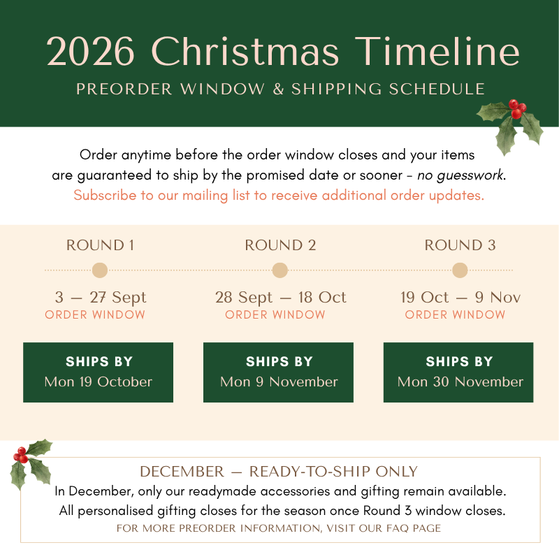 Christmas 2026 Preorder Timeline