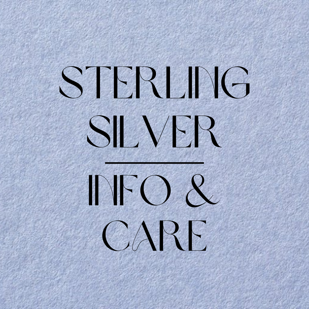 Sterling Silver Jewellery Info and Care Guide