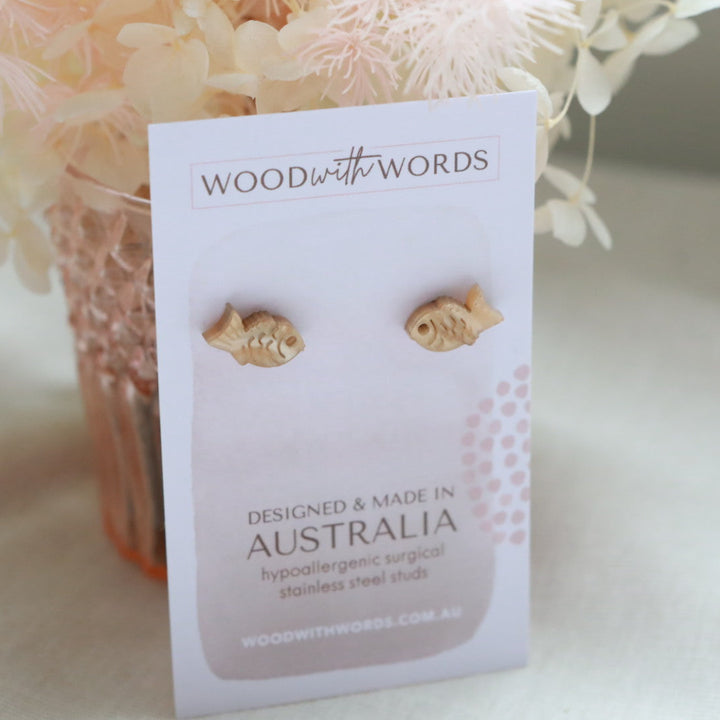 Taiyaki Seabream Acrylic Stud Earrings