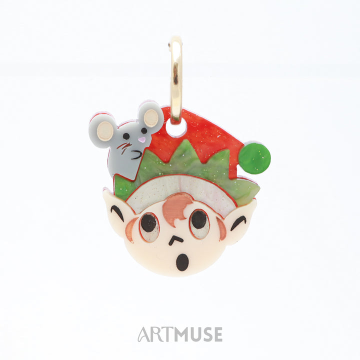 Elf and Mouse Charm