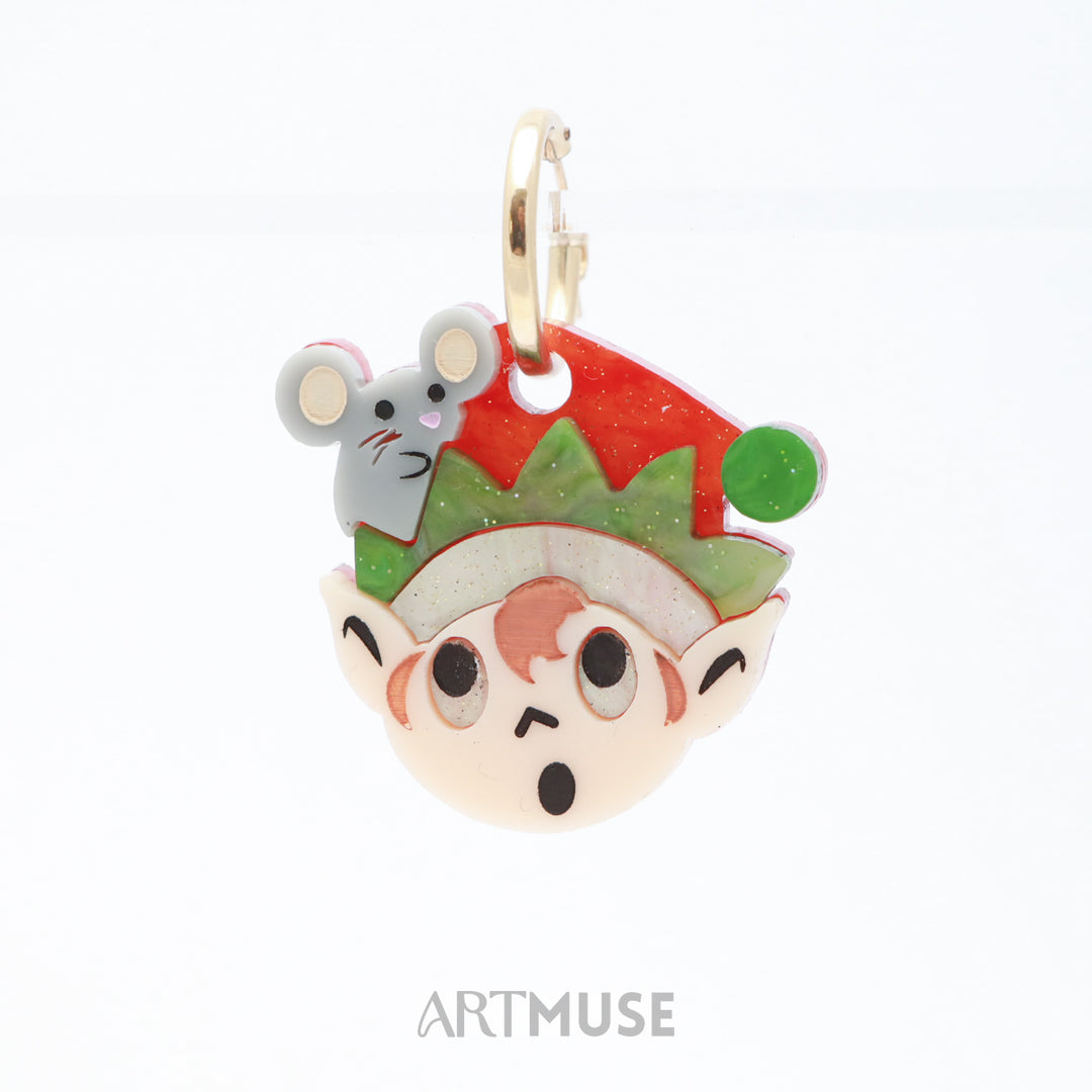 Elf and Mouse Charm
