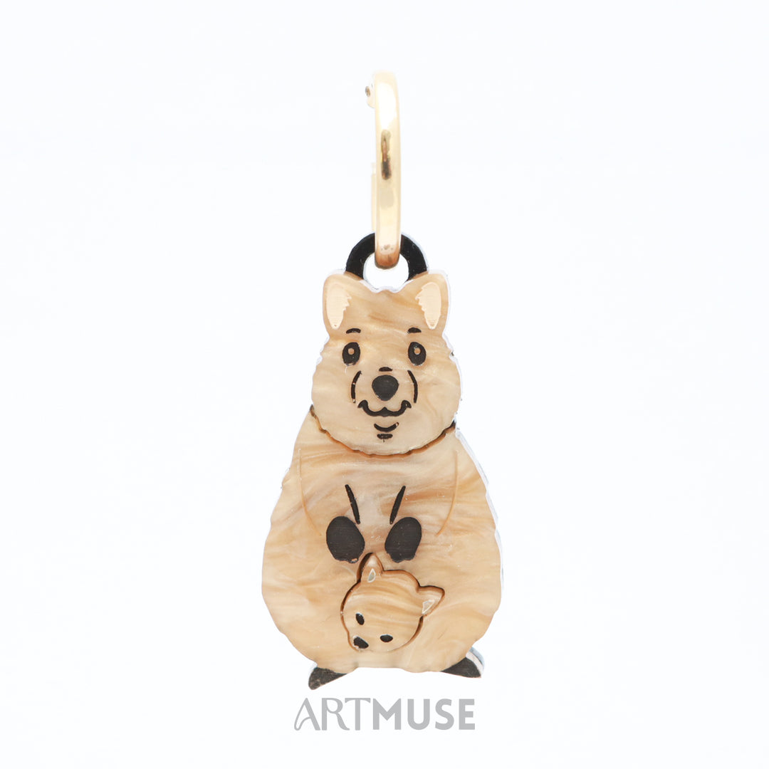Quokka Fair Isle Jumper Charm