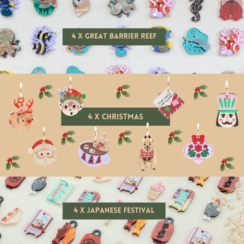 Earring Advent Calendar - ARTMUSE Mixed Earring Charms