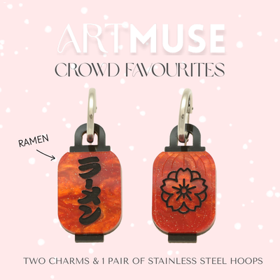 Ramen x Blossom Lantern + Hoops