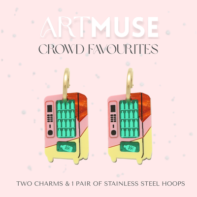 Vending Machine ARTMUSE Charm + Hoops