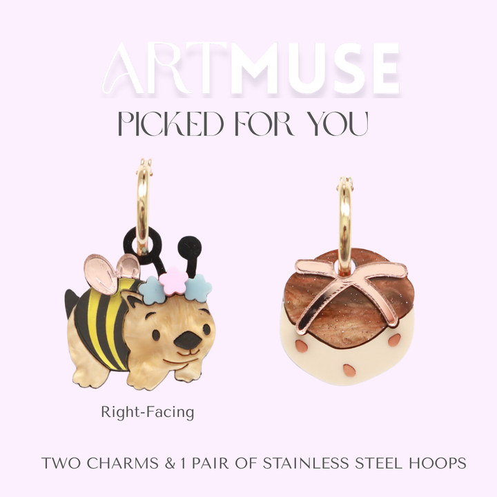 Wombee x Hot Cross Bun + Hoops