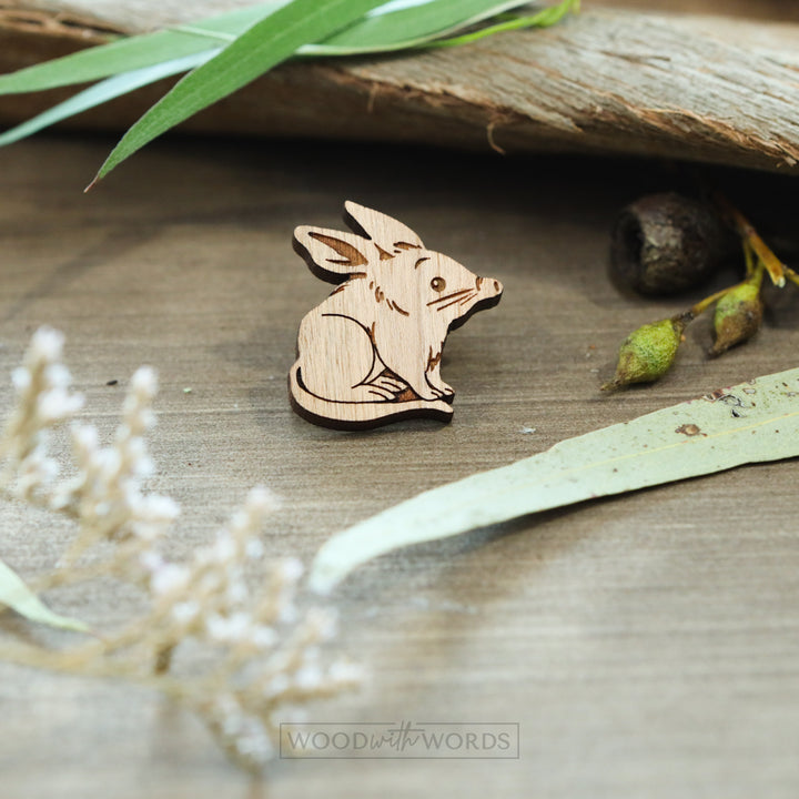 Bilby Wooden Pin