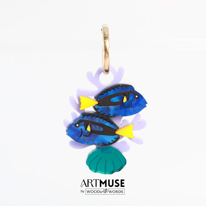 Blue Tang Surgeonfish Charm