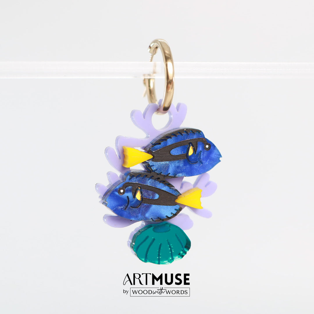 Blue Tang Surgeonfish Charm