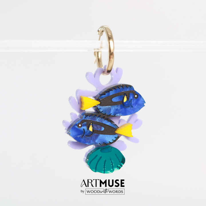 Blue Tang Surgeonfish Charm
