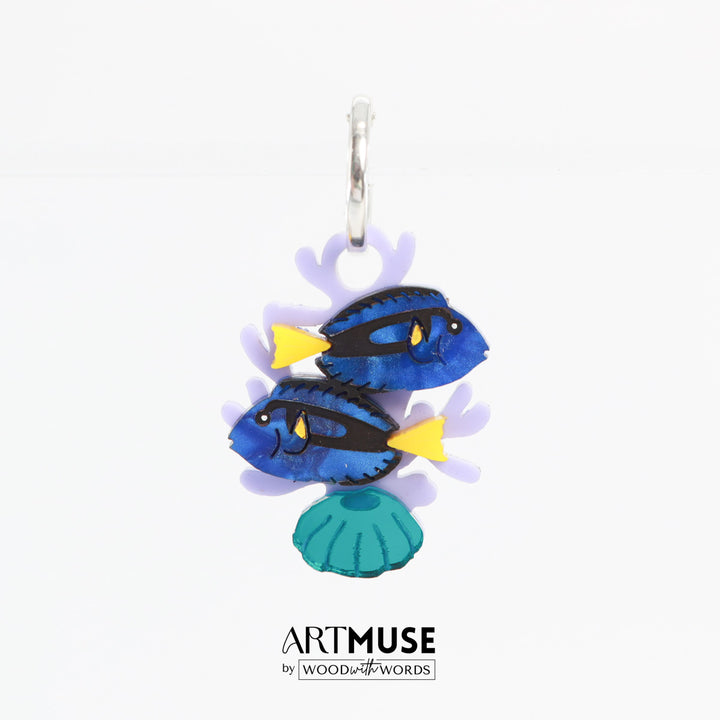 Blue Tang Surgeonfish Charm
