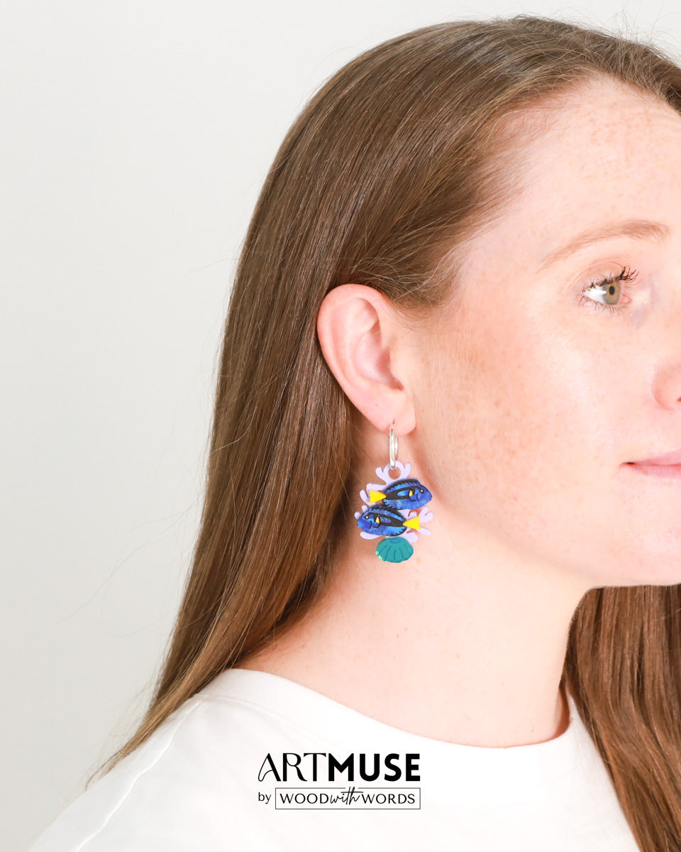 Blue Tang Surgeonfish Charm