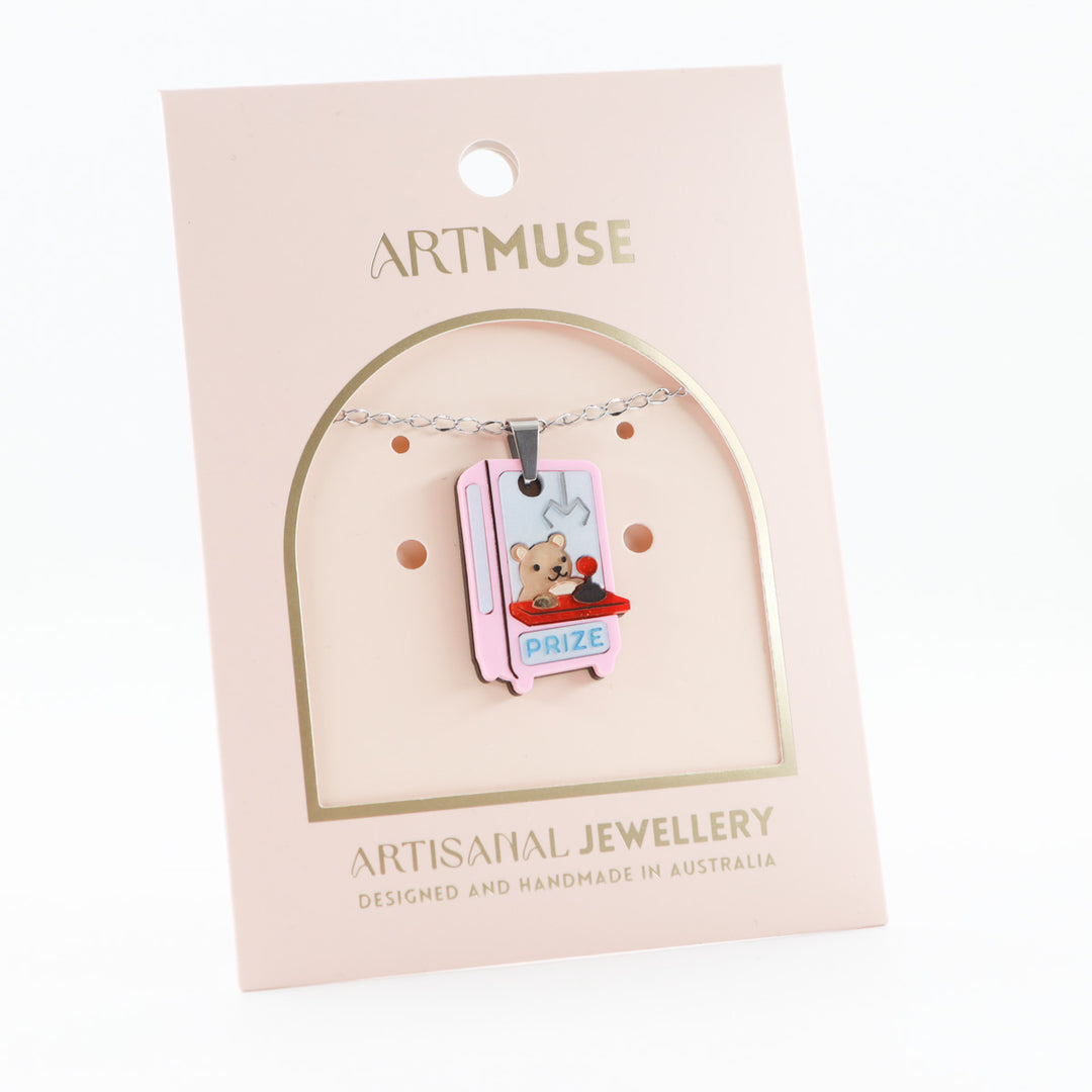 Claw Machine Necklace Pendant