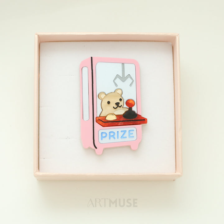 Claw Machine Brooch