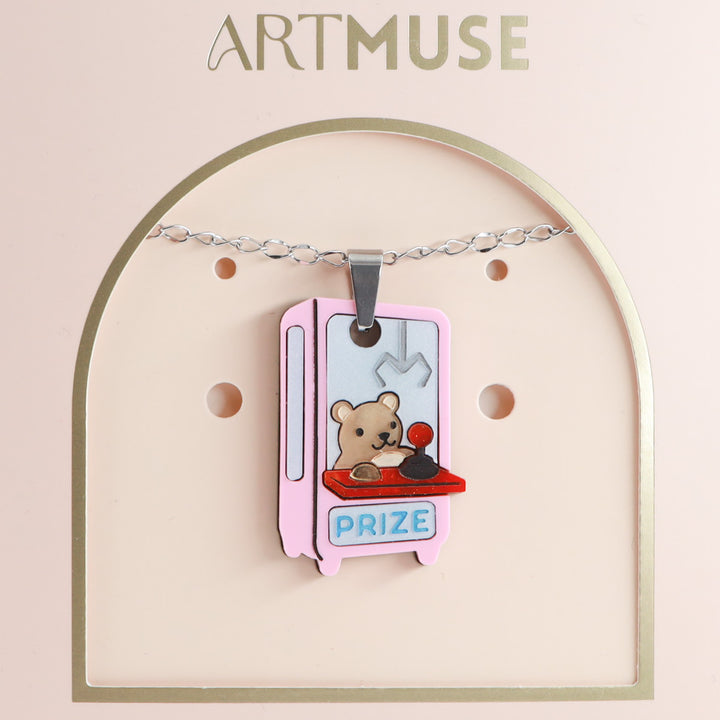 Claw Machine Necklace Pendant