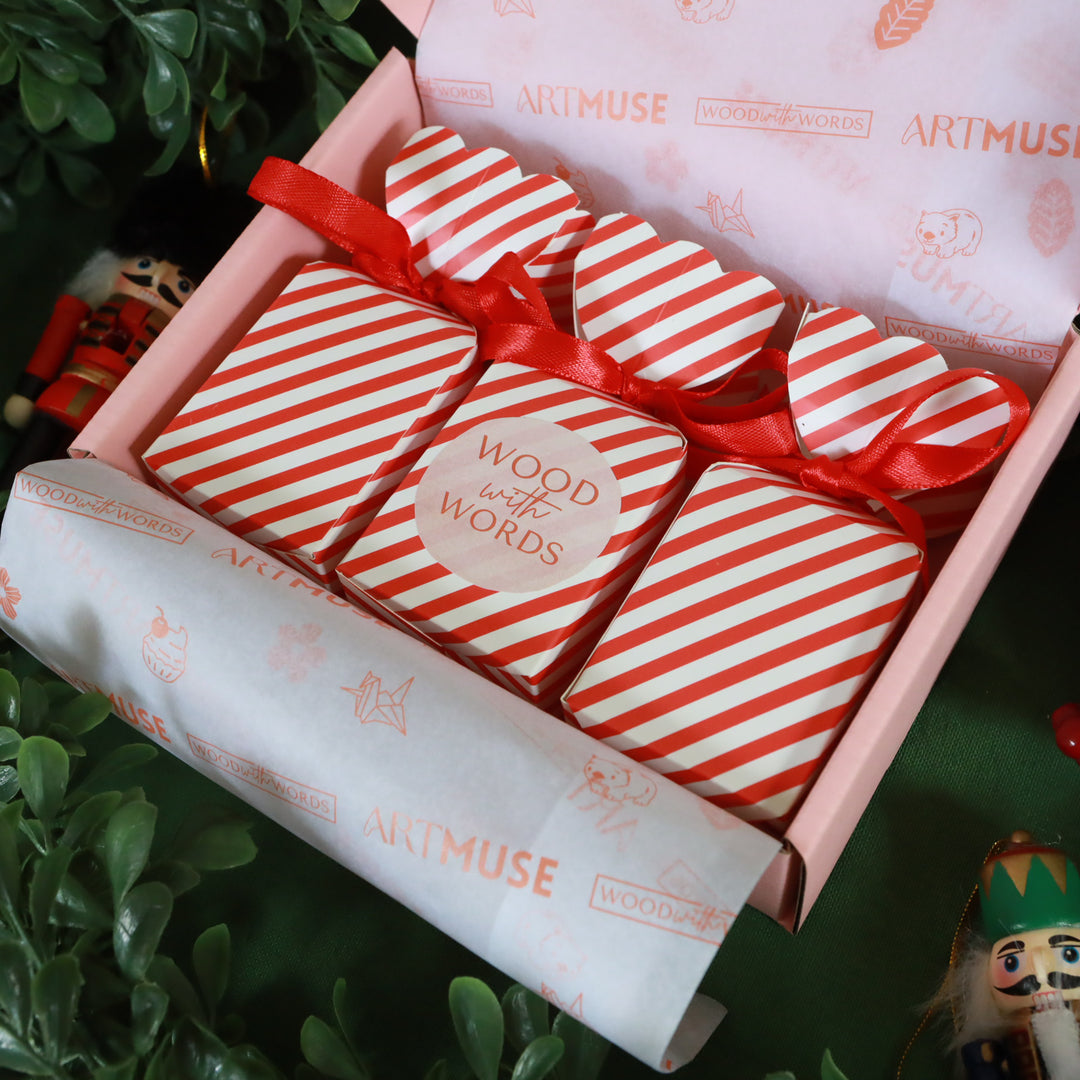 Christmas Bonbon Gift Box - Set of 3