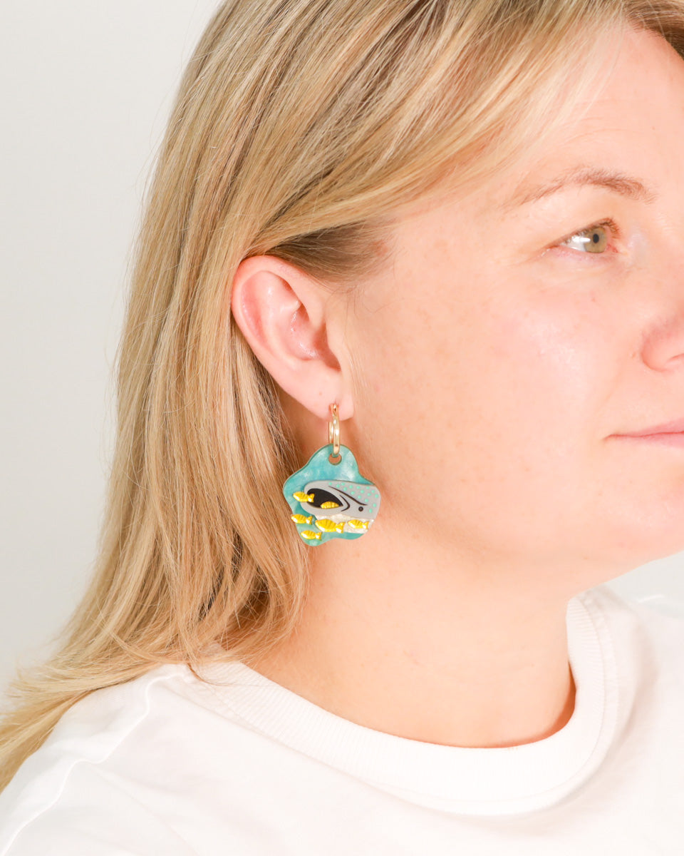 Whale Shark Fish Charm