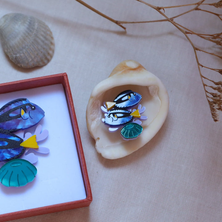 Blue Tang Pin