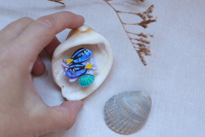 Blue Tang Pin
