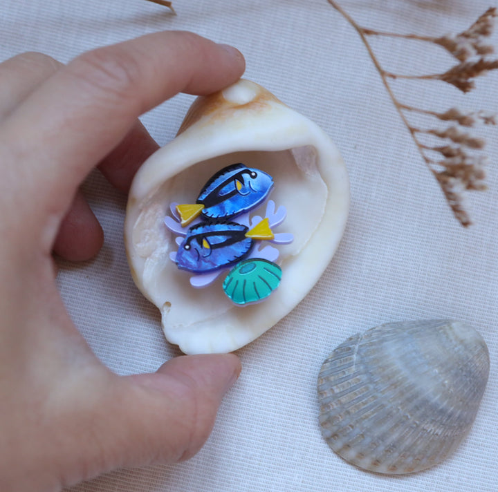 Blue Tang Pin