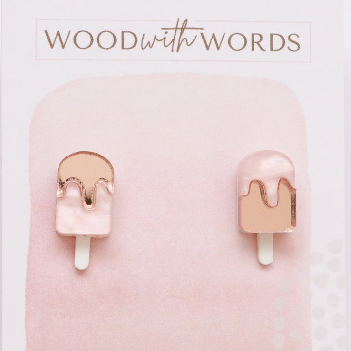 Icypole Acrylic Stud Earrings