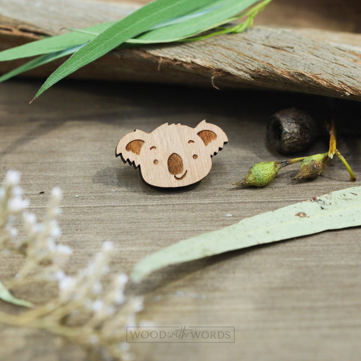 Koala Wooden Pin