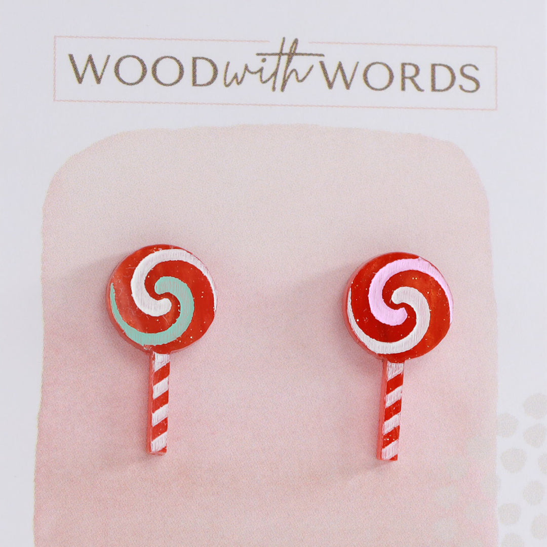 Lollipop Stud Earrings