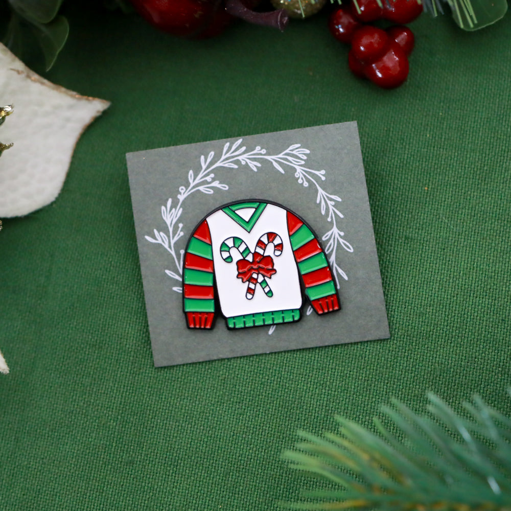 GIFT: Christmas Enamel Pin (not for sale)