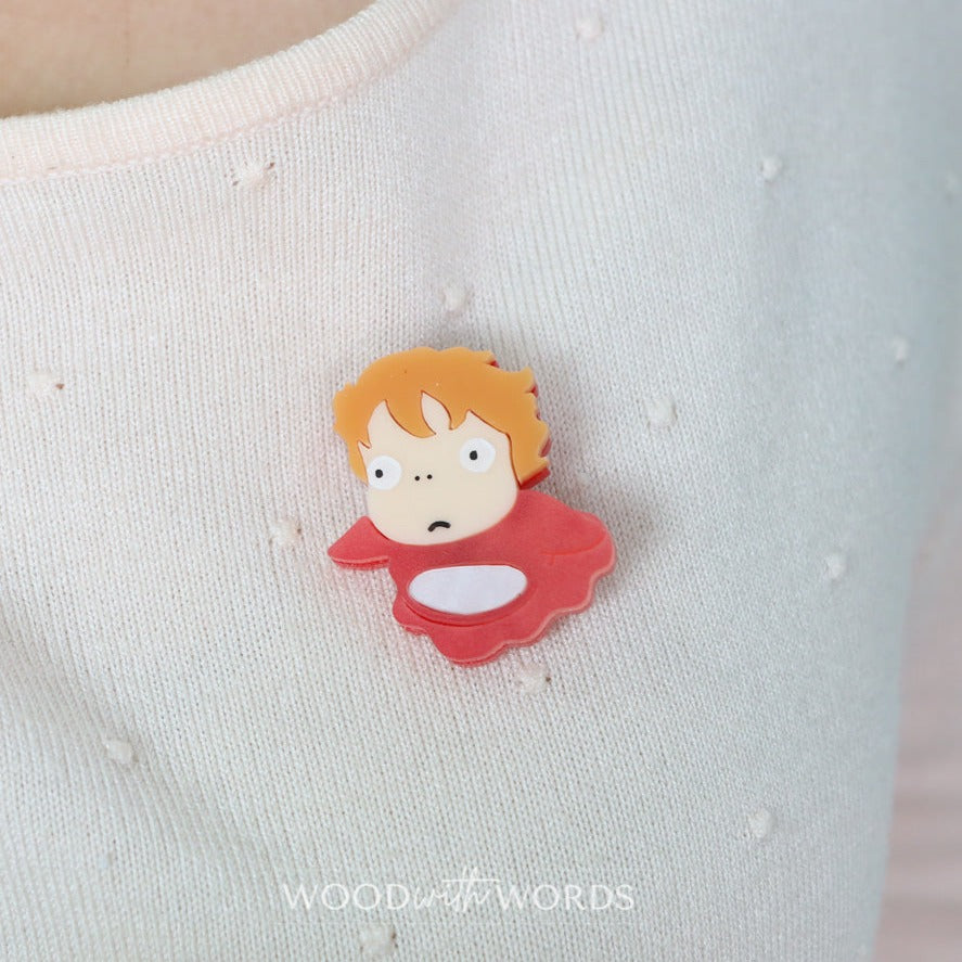 Ponyo Brooch