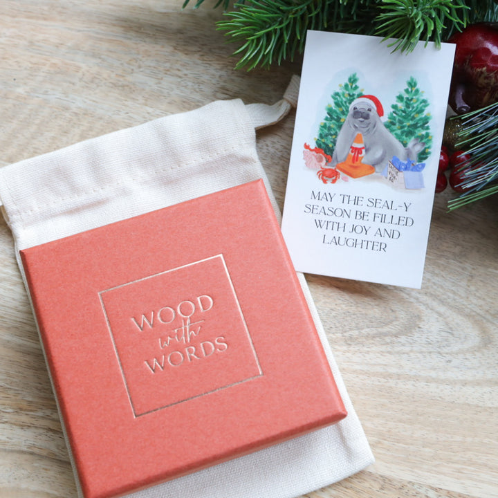 Neil the Seal Note Card