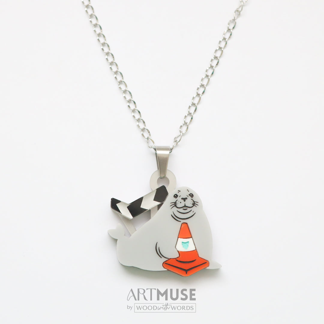 Neil the Seal Necklace Pendant