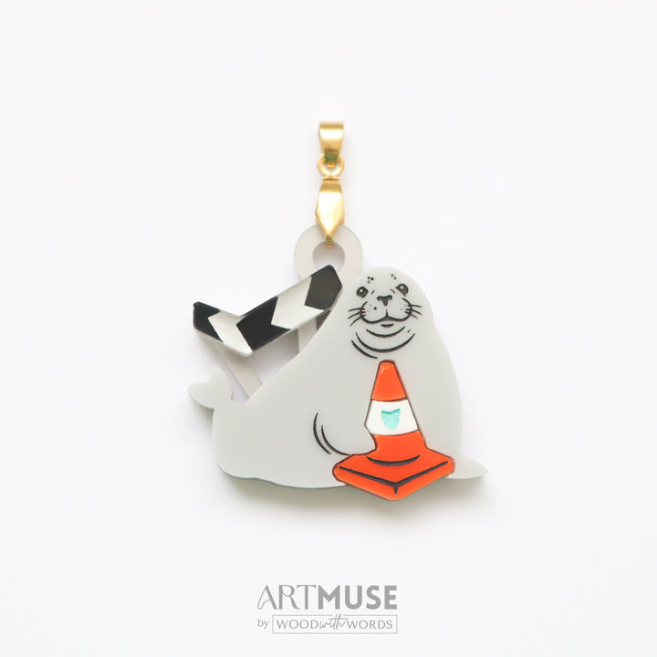Neil the Seal Necklace Pendant