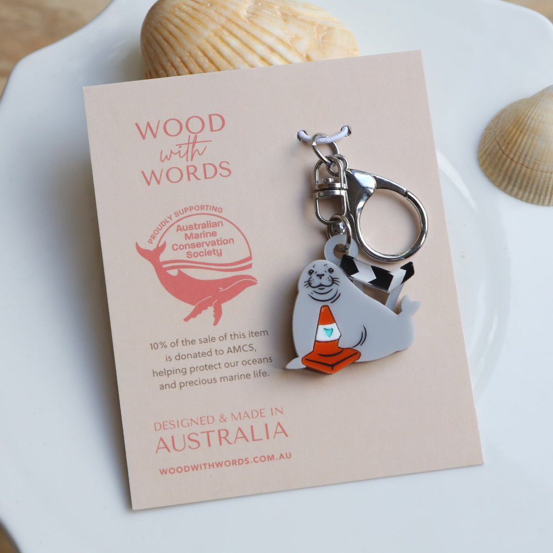 Neil the Seal Bag Clip