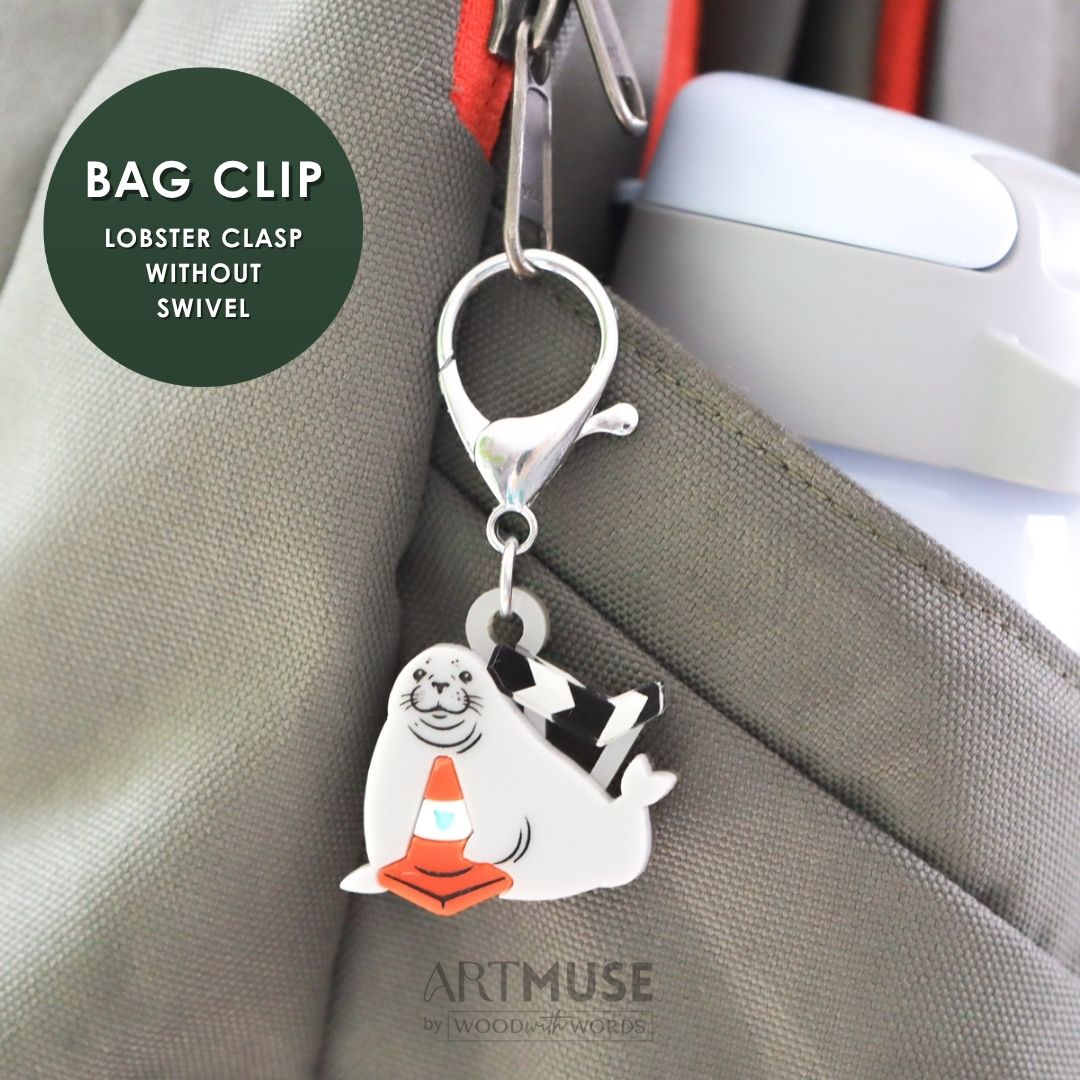 Neil the Seal Bag Clip