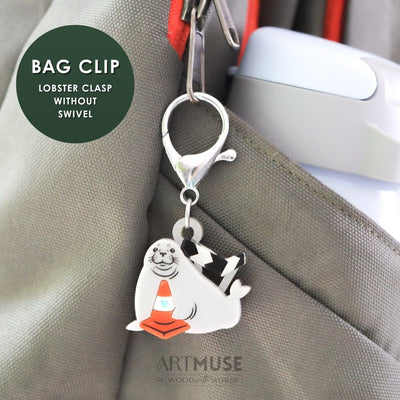 Neil the Seal Bag Clip