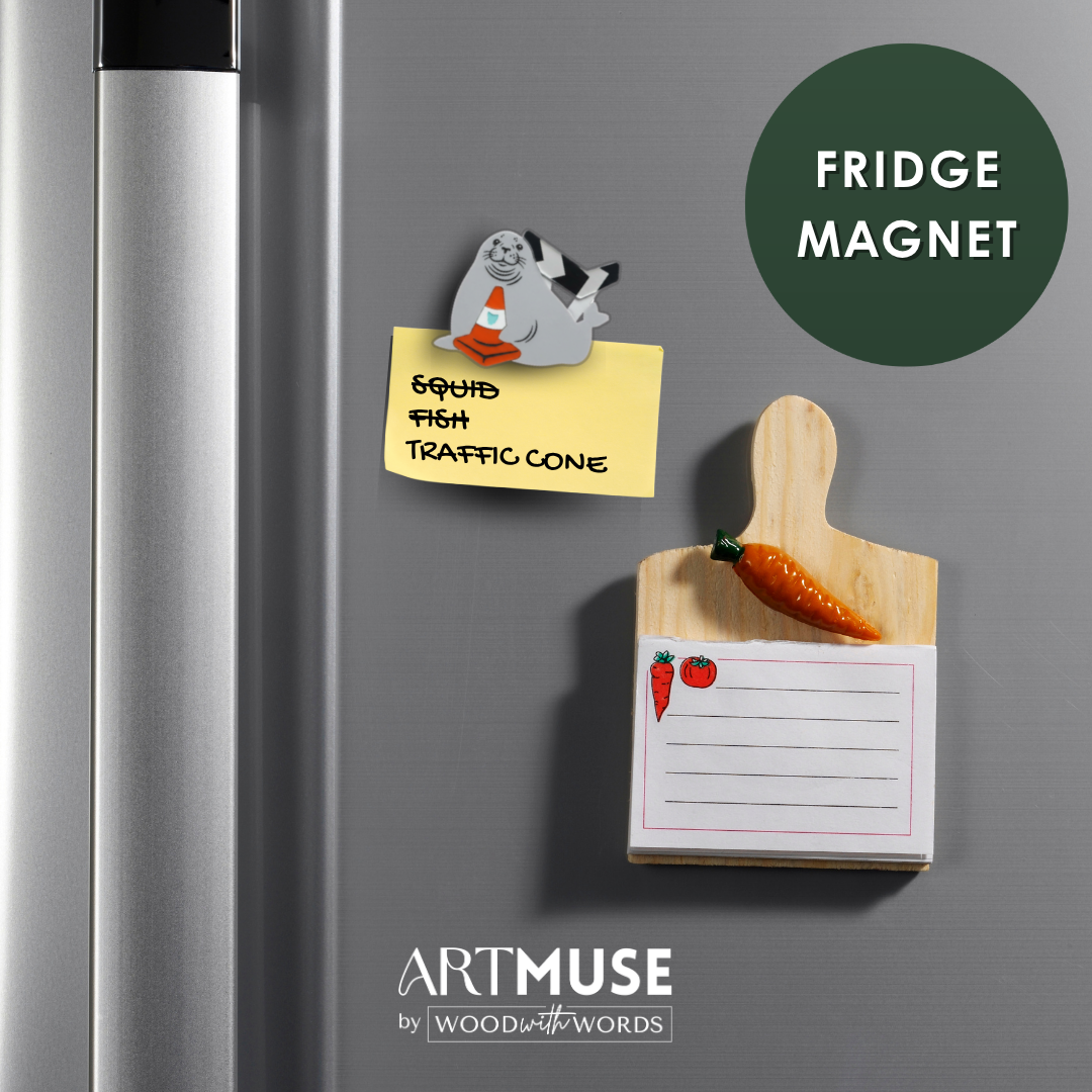 Neil the Seal Fridge Magnet