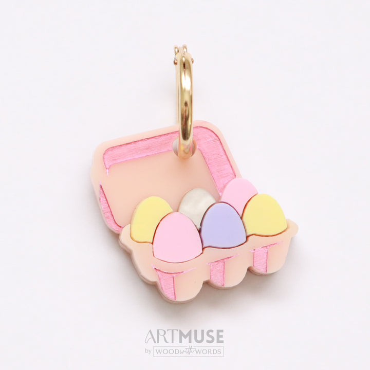 Carton of Easter Eggs - Pink