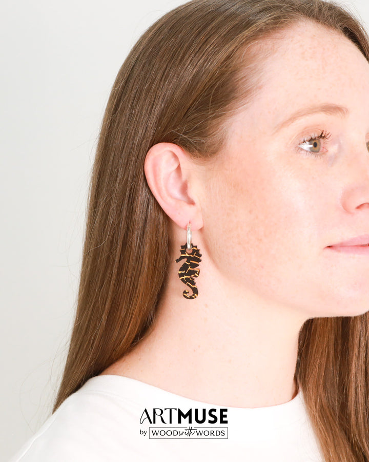 Seahorse ARTMUSE Charm + Hoops