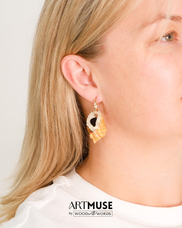 Seashell Murex Light Charm