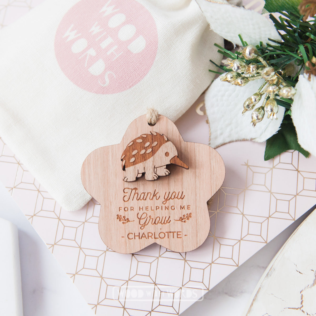 Wood With Words Teacher Gifts