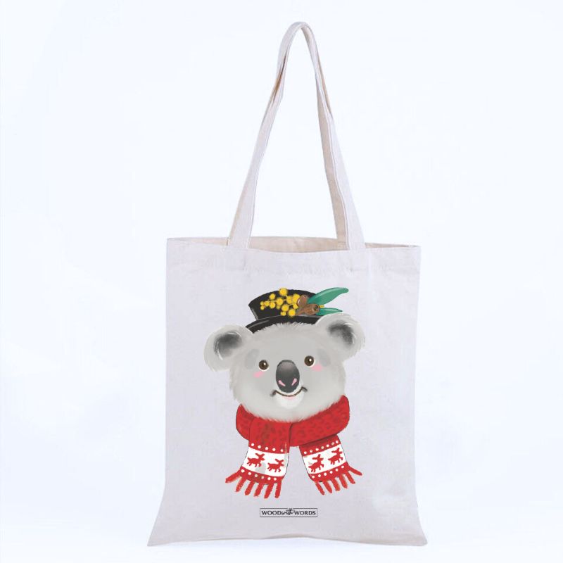 Koala Canvas Tote Bag