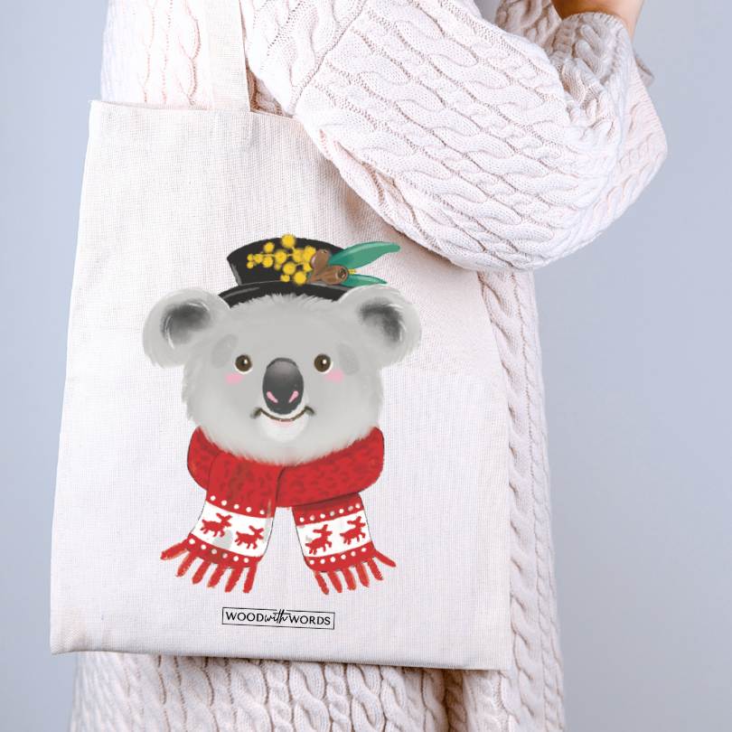 コアラ キャンバス トートバッグ