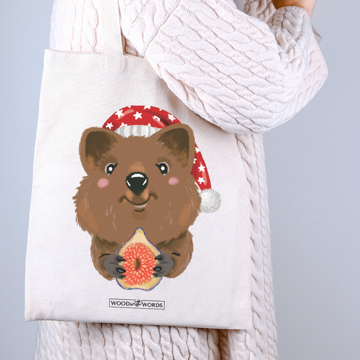 Quokka Canvas Tote Bag