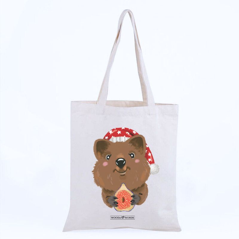 Quokka Canvas Tote Bag